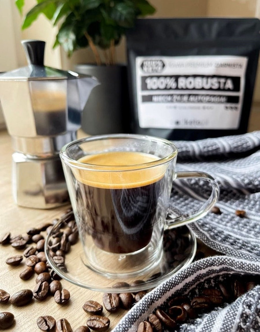 Niech Żyje Autofagia - kawa premium mielona  (100% Robusta) - podketo.pl