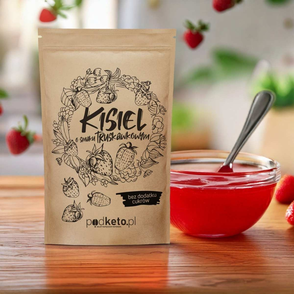 Kisiel truskawkowy bez cukru - 250 g