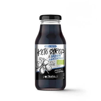 Keto syrop z jagody kamczackiej - 330 ml