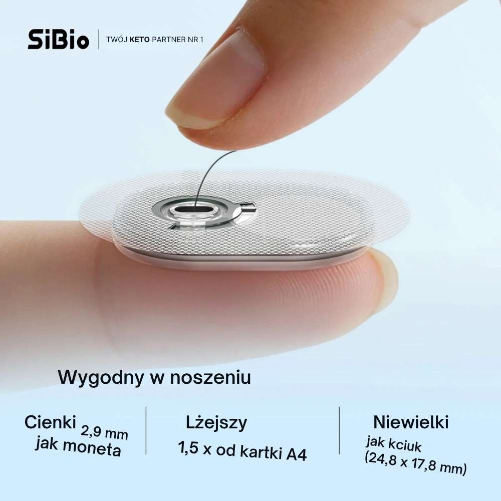 SIBIONICS KS3 - System ciągłego monitoringu poziomu ciał ketonowych
