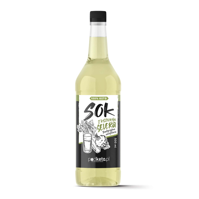 Sok z kiszonego selera - zakwas (500 ml) - podketo.pl