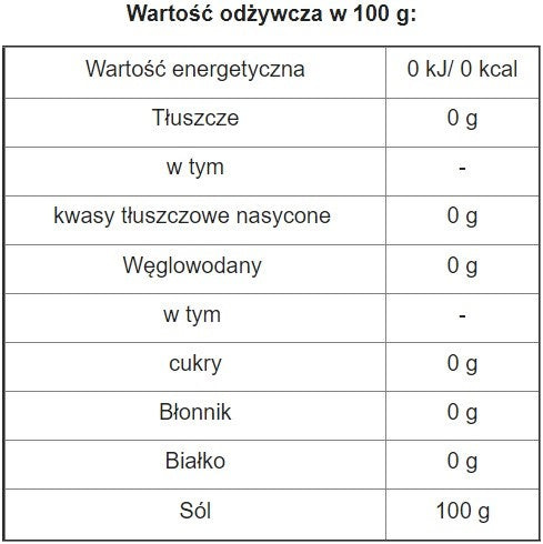 Sól Kłodawska (1000 g) - podketo.pl