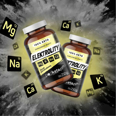 Elektrolity Keto: Sód, Potas, Magnez, Wapń - 250g