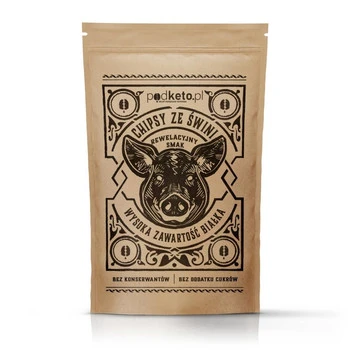 Chipsy ze świni, pikantne - 100 g