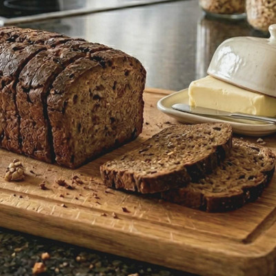 Chleb ze skiełkowanych ziaren 400 g (LOW CARB)