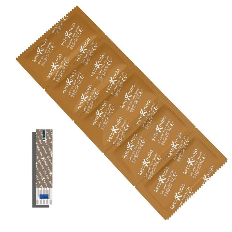 Paski do pomiaru glukozy (10 sztuk) - Ketomojo