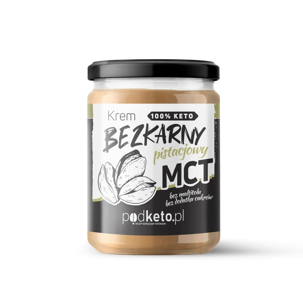 "Bezkarny" Krem pistacjowy z MCT - 500 g