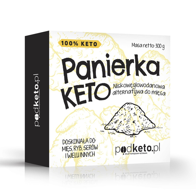 Panierka keto (bułka tarta) - podketo.pl