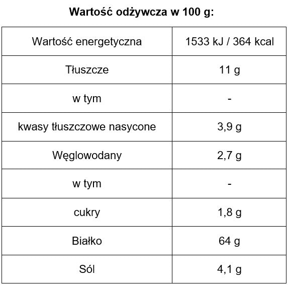 Chipsy ze świni, łagodne - 100 g