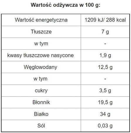 BIO mąka łubinowa (1000 g) - podketo.pl