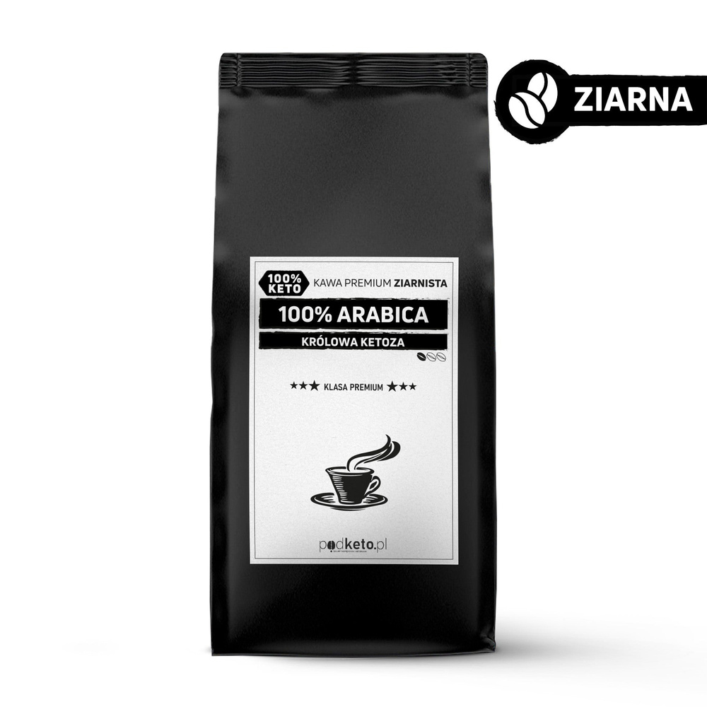 Królowa Ketoza - kawa premium ziarnista  (100% Arabica) - podketo.pl