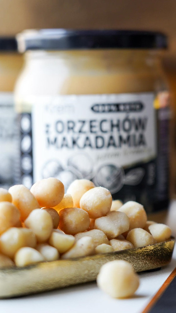 Krem z orzechów makadamia - 460 g