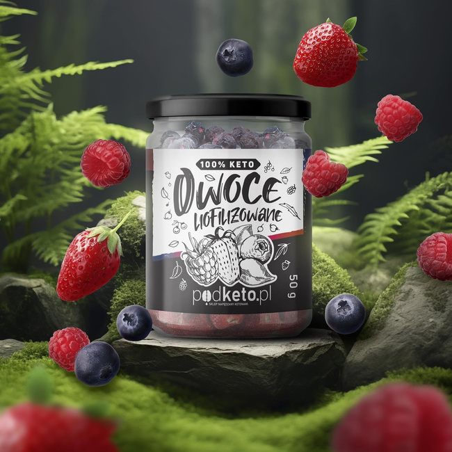 Owoce liofilizowane (50 g) - podketo.pl