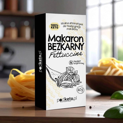 "Bezkarny" makaron fettuccine suchy Konjac - 160 g