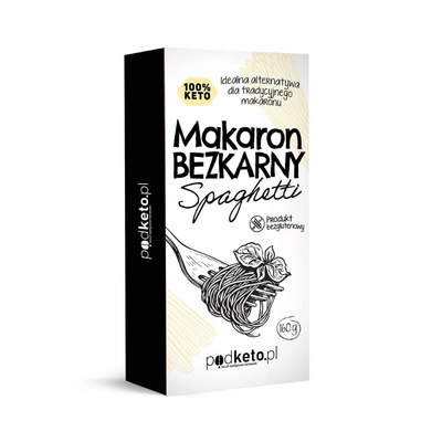 "Bezkarny" makaron spaghetti suchy Konjac - 160 g