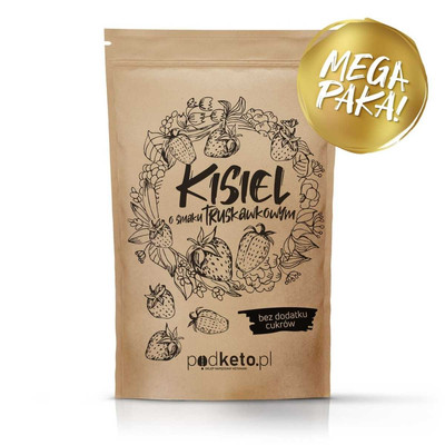 Kisiel truskawkowy bez cukru - 250 g