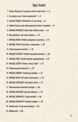 E-book: Stabilna Transformacja - 12-miesięczny Plan Keto