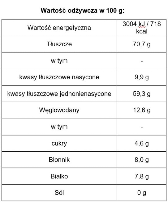 Krem z orzechów makadamia - 460 g