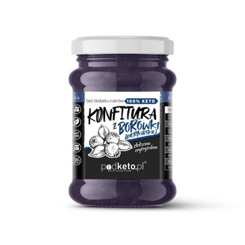 Keto konfitura z borówki amerykańskiej - 270 g
