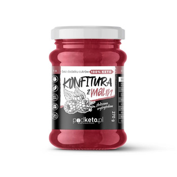 Keto konfitura z malin - 270 g