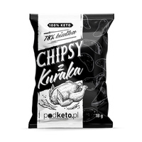Chipsy z Kuraka 100% Mięsa – Wysokobiałkowa Keto Przekąska | Podketo.pl