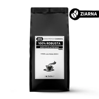 Niech Żyje Autofagia - kawa premium ziarnista (100% Robusta) - podketo.pl