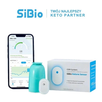 SIBIONICS KS1 - System ciągłego monitoringu poziomu ciał ketonowych