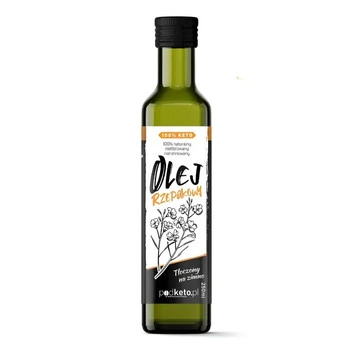 BIO olej rzepakowy tłoczony na zimno - 250 ml