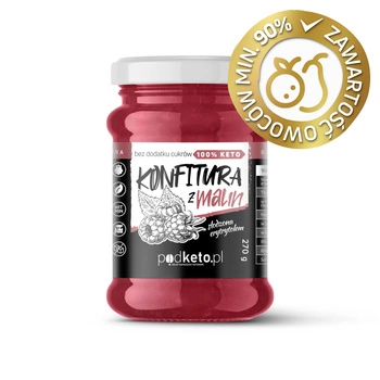 Keto konfitura z malin - 270 g