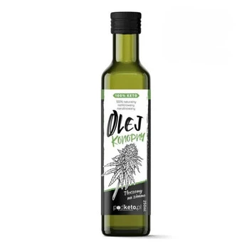 BIO Olej z nasion konopi tłoczony na zimno - 250 ml