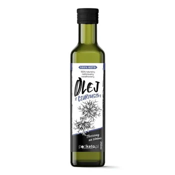 BIO olej z nasion czarnuszki tłoczony na zimno - 250 ml