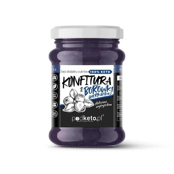 Keto konfitura z borówki amerykańskiej - 270 g
