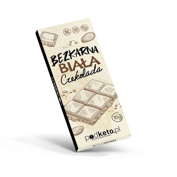 "Bezkarna" biała czekolada migdałowo-kokosowa - 70 g